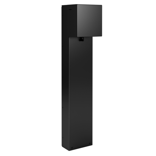 Outdoor Power Pedestal, 2Gang Device Plate with Hinged Cover Outdoor Charging Stations