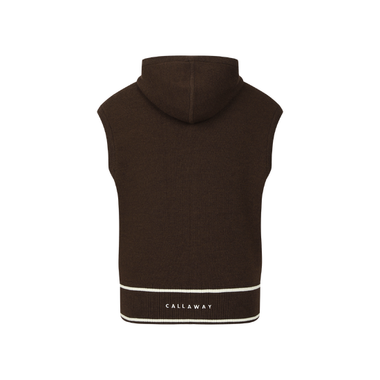 가을 여성 풀집업 후드 베스트