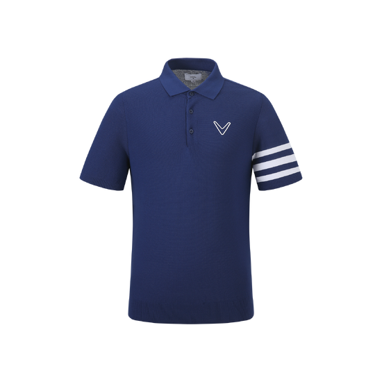 남성 여름 트리플트랙 반팔 니트