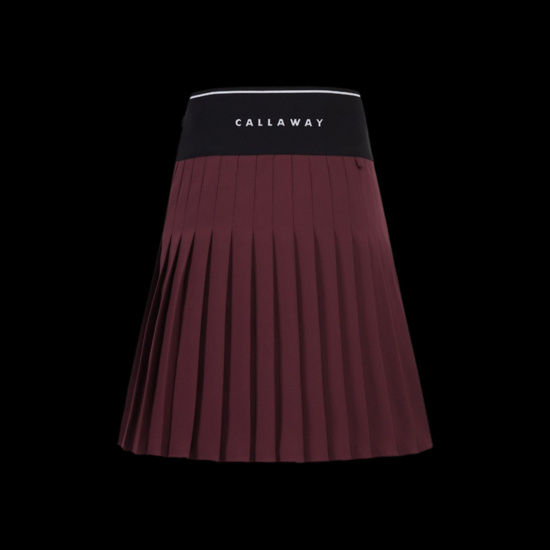 여성 가을 이밴드 플리츠 큐롯