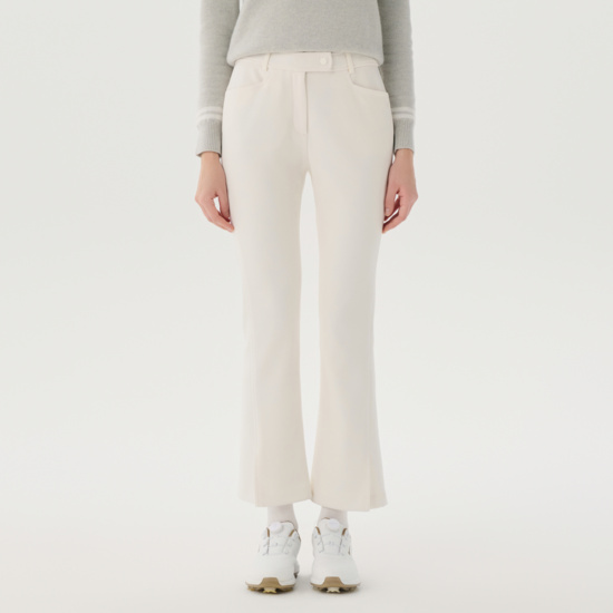 여성 겨울 본딩 부츠컷 팬츠