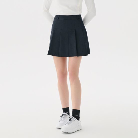 봄 자카드 큐롯