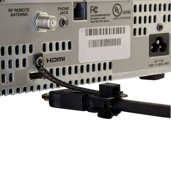HDMI® Cable Lock Wraps and Ties Cable Management Power Charging
