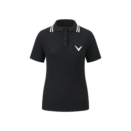 여성 여름 트리플트랙 스카시 반팔니트