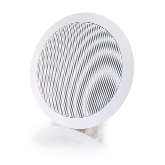 0.5ft (0.15m) Ceiling Speaker White Wired Speakers Amps and