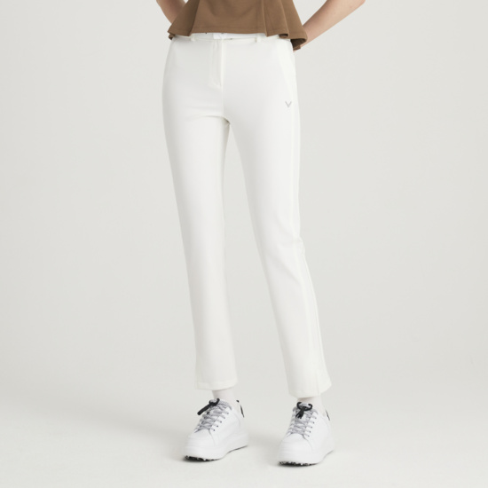 가을 여성 절개라인 슬림핏 팬츠