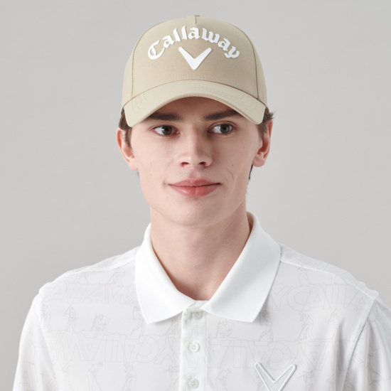 남성 시그니쳐 로고캡