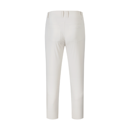 남성 여름 폴리 슬림 팬츠