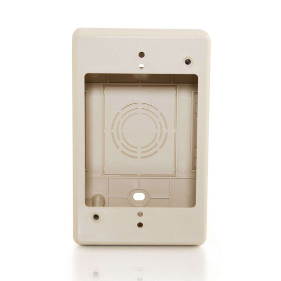 Tyton Raceway Single Gang 2in Junction Box Ivory