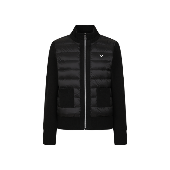 겨울 여성 HYBRID 다운 스웨터