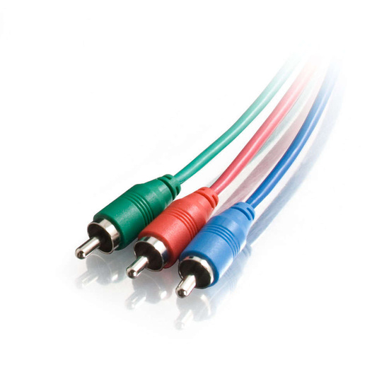 50ft (15.2m) Component Video Cable With Low Profile Connectors M/M In
