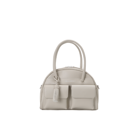 여성 더블 아웃포켓 토트백