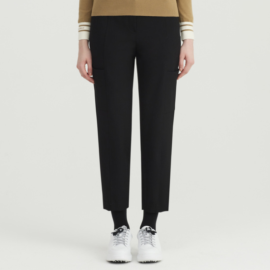 겨울 여성 아웃포켓 배기핏 팬츠