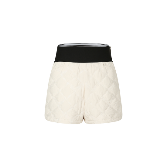 가을 여성 퀼팅 패딩 쇼츠