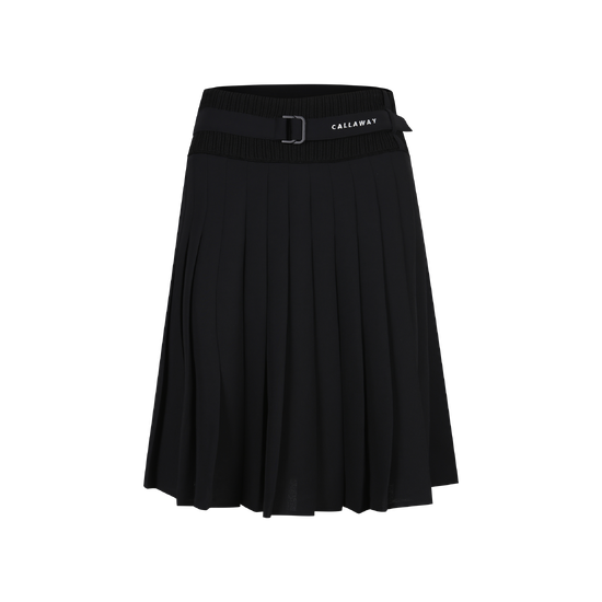 여성 봄 하이웨이스트 미디스커트