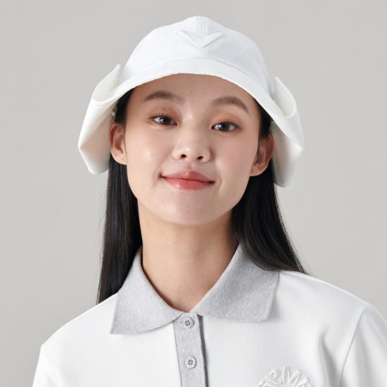 여성 와이드 챔 캡