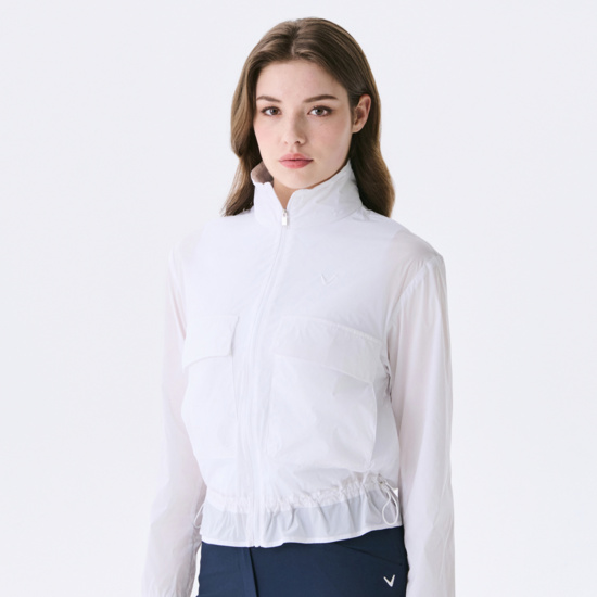 여름 홑겹 블루종 점퍼