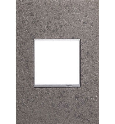 adorne® One-Gang Screwless Wall Plate in Hubbardton Forge® Natural Iron adorne® One-Gang Screwless Wall Plate in Hubbardton Forge® Natural Iron