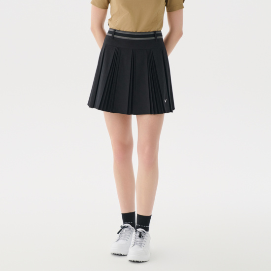 봄 시그니처 플리츠 큐롯