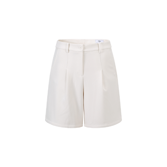 기모 혼방 원턱 와이드 쇼츠