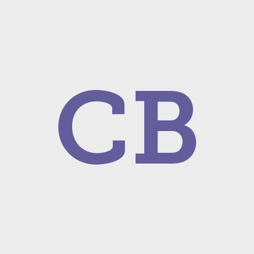 Chris Barnes' initials in lieu of his headshot