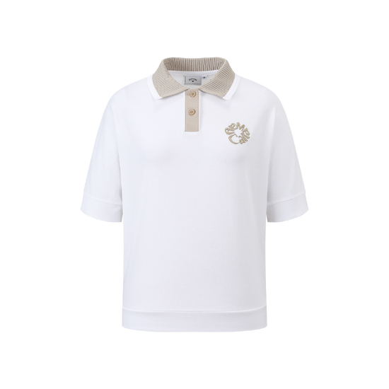 여성 여름 라그랑 배색형 티셔츠