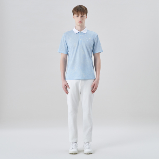 남성 봄 나일론이중직 슬림팬츠