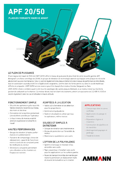 Filtre à Air Pour Ammann APF 1850, APR 2220, 2620, 3020 - Plaque Vibrante - Neuf