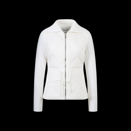 여성 겨울 니트에리 다이아퀼팅 하이브리드