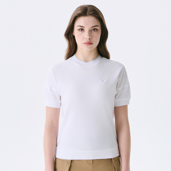 여름 라운드 반팔 티셔츠