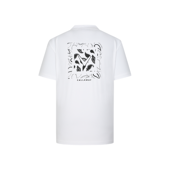 여름 남성 아트웍 라운드 티셔츠