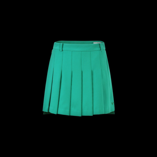 여성 가을 전체 플리츠 큐롯