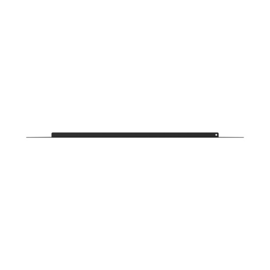 MM20BDC16-B Side view of 16 in MM20 Base Cust Cover - Black