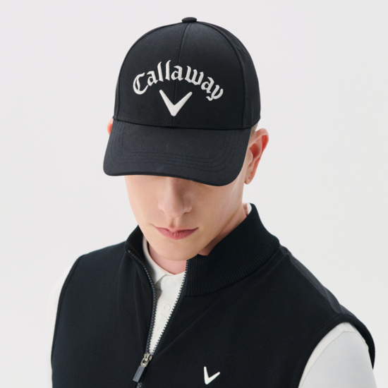 남성 BI 로고 시그니쳐 볼캡