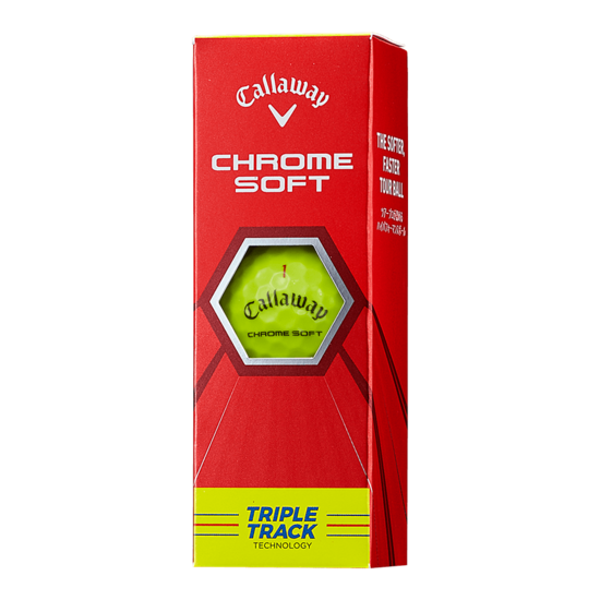 CHROME SOFT ボール トリプル・トラック イエロー