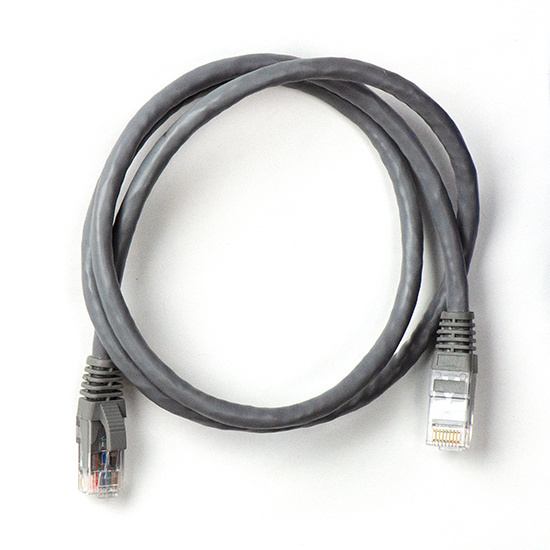 Cat 6 Patch Cable, 3 ft, Gray Patch Cables A/V Cables