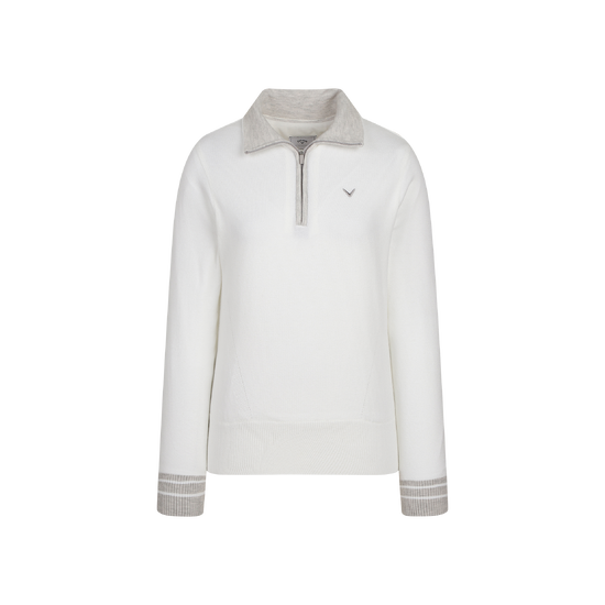 겨울 여성 반집업 방풍 풀오버