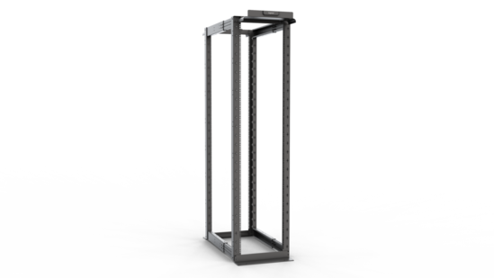 Mighty Mo 20 Dual Adjustable Base 4-Post Rack, 51 RU (8 FT), Adjustable ...