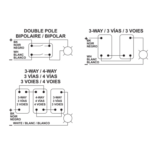 radiant 15A 4-Way Light Switch | Legrand
