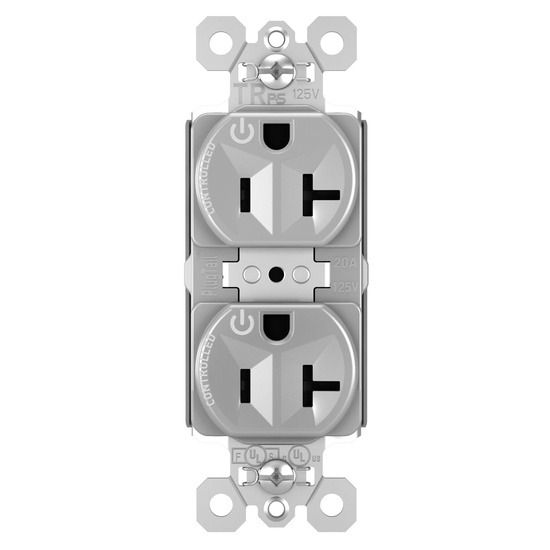 PlugTail® Tamper-Resistant Heavy Duty Spec Grade Plug Load Controllable ...
