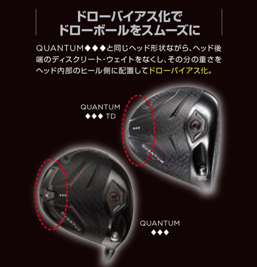 QUANTUM ♢♢♢ TDドライバー