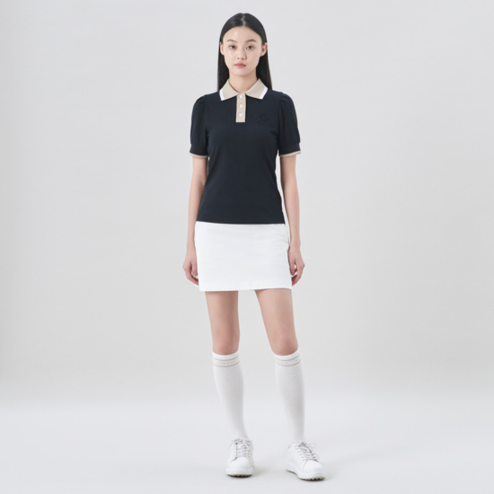 여성 여름 아웃포켓 A라인 스커트