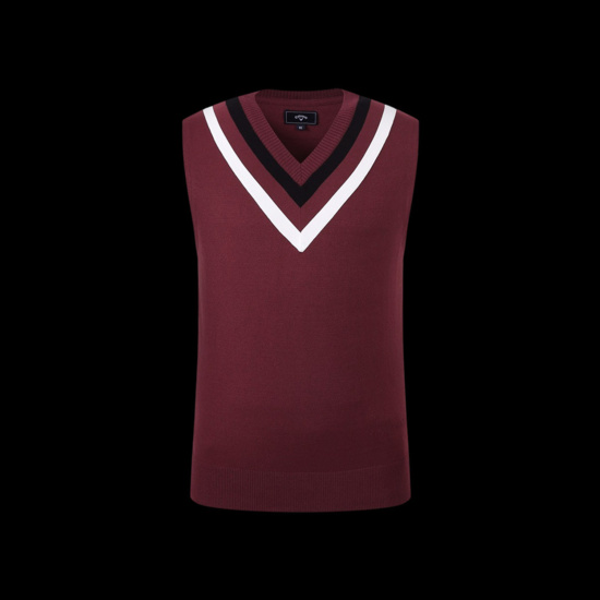 남성 V넥 니트 베스트