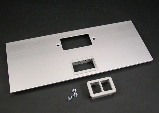 AL5200 Large Multi-Channel Raceway GFCI and Ortronics Cover Plate ...