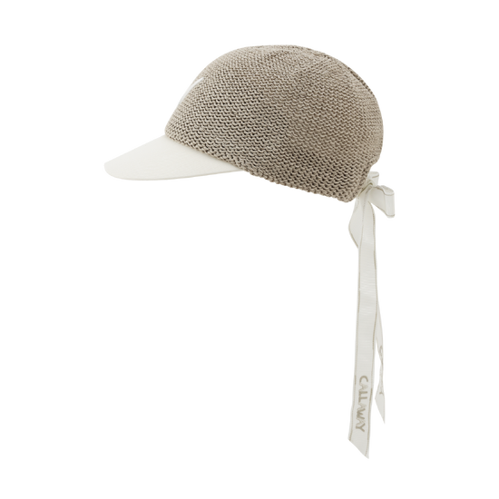 여성 여름 니트 캡