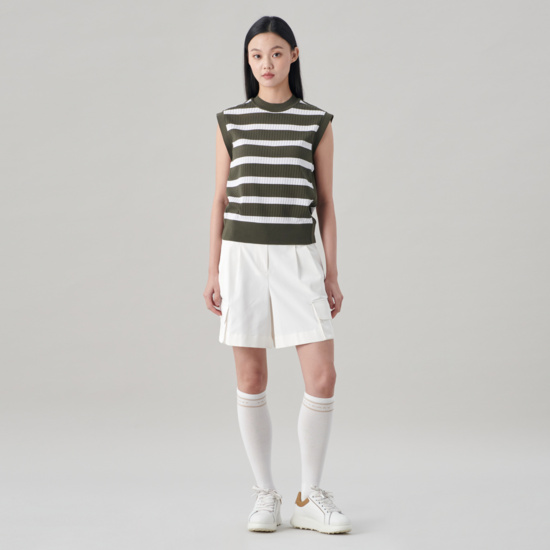 여성 여름 스카시 니트베스트