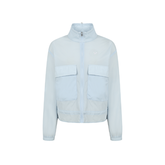 여름 홑겹 블루종 점퍼