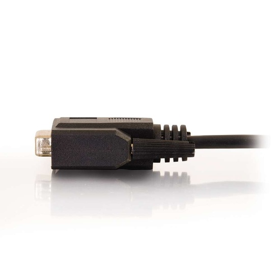 15ft (4.6m) DB9 F/F Serial RS232 Null Modem Cable Black Serial