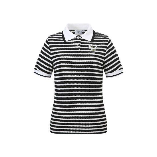 여성 여름 선염 스트라이프