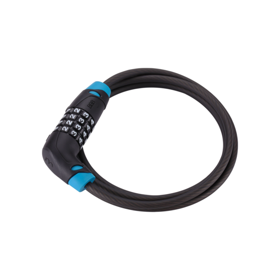 Photo - Cadenas BBB antivol CodeSafe noir 6mmx150cm